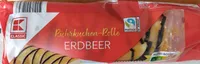 Rührkuchen-Rolle Erdbeer