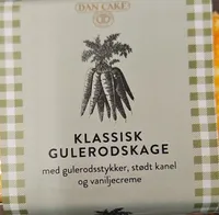 Klassisk Gulerodskage