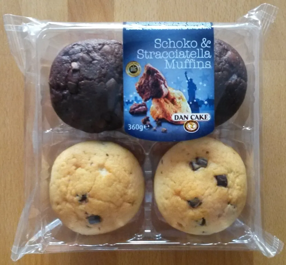 Schoko & Stracciatella Muffins