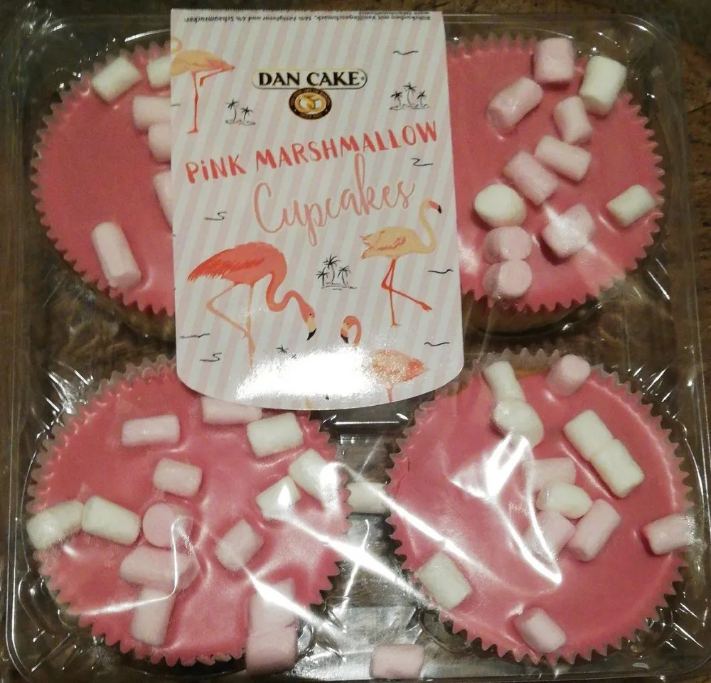 Pink Marshmallow Cupcakes