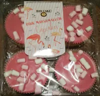 Pink Marshmallow Cupcakes