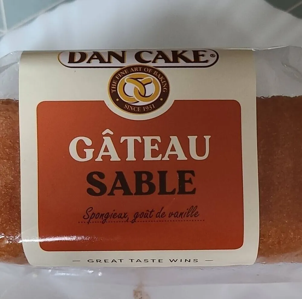 Gâteau sable