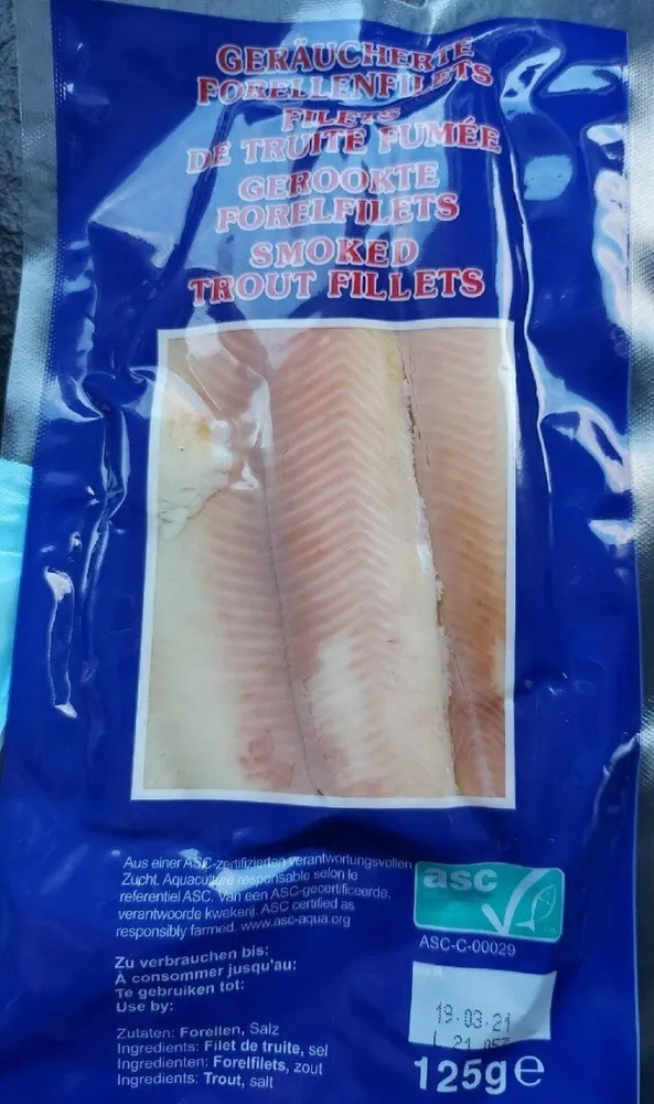 Geräucherte Forelle