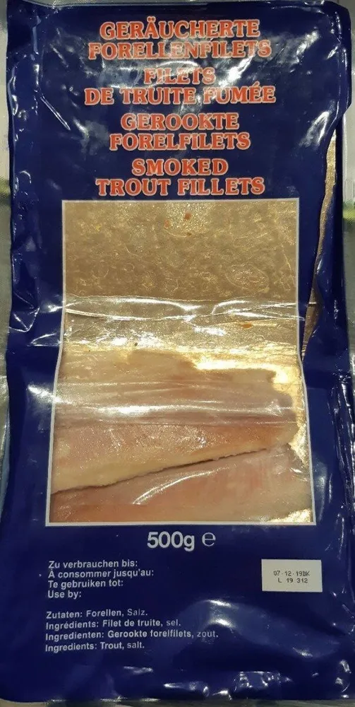 Filet de truite fumée