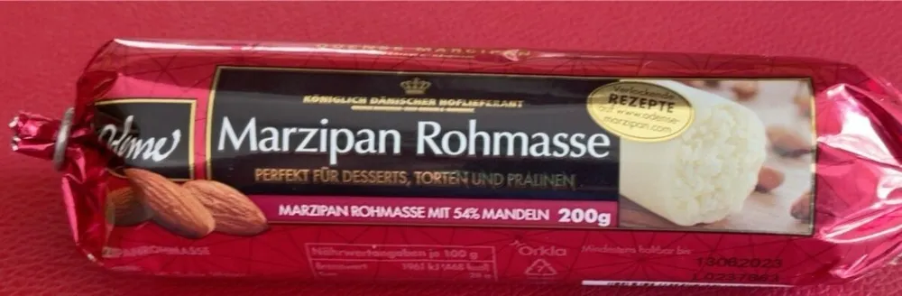 Marzipan Rohmasse