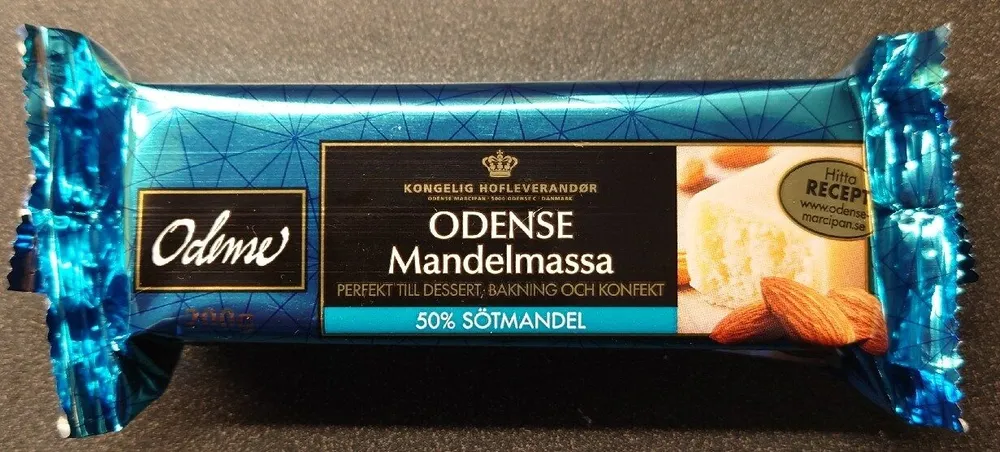 Mandelmasse 50% sødmandel