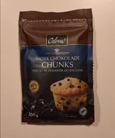 Chunks af mørk chokolade