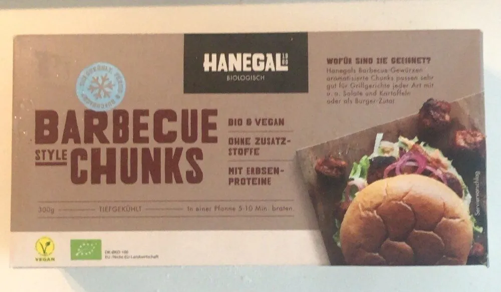 Barbecue style chunks