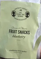 Fruits snack myrtilles