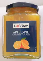 Laekker Fruchtaufstrich Apfelsine