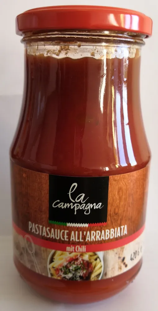 la campagna Pastasauce All'Arrabiata mit Chili