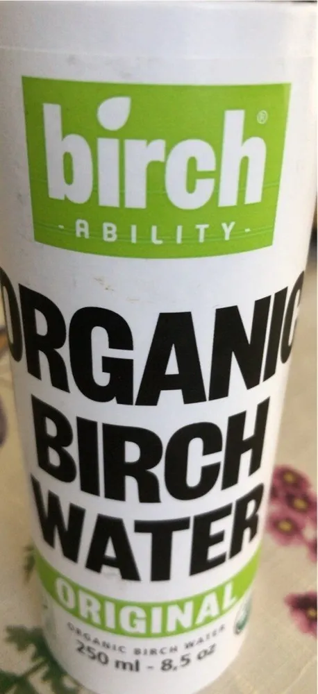 Organic Birch wather