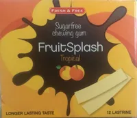 FruitSplash Tropical - Chewing Gum