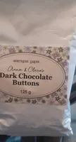 Dark chocolat button