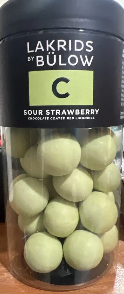 Sour Strawberriy Lakrids