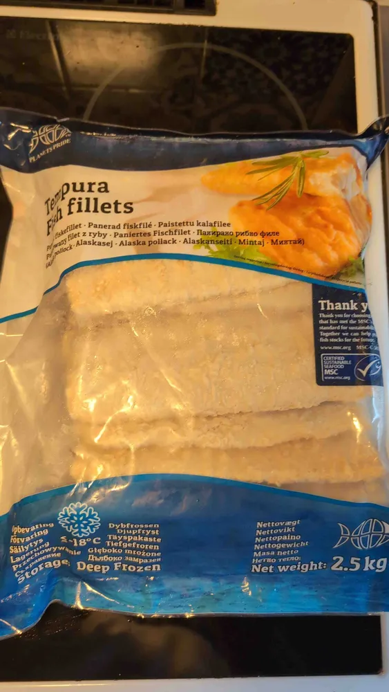 Tempura Fish fillets