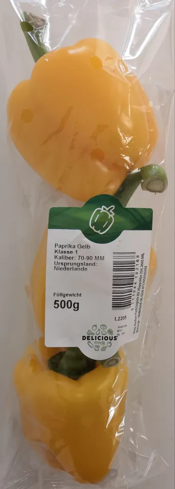 Paprika gelb