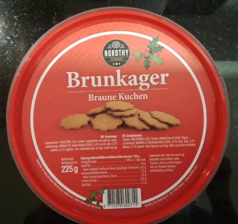 Brunkager - braune Kuchen