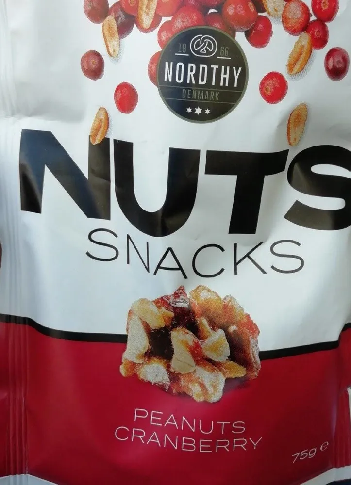 Nuts snacks peanuts cranberry