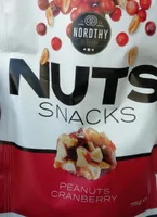 Nuts snacks peanuts cranberry