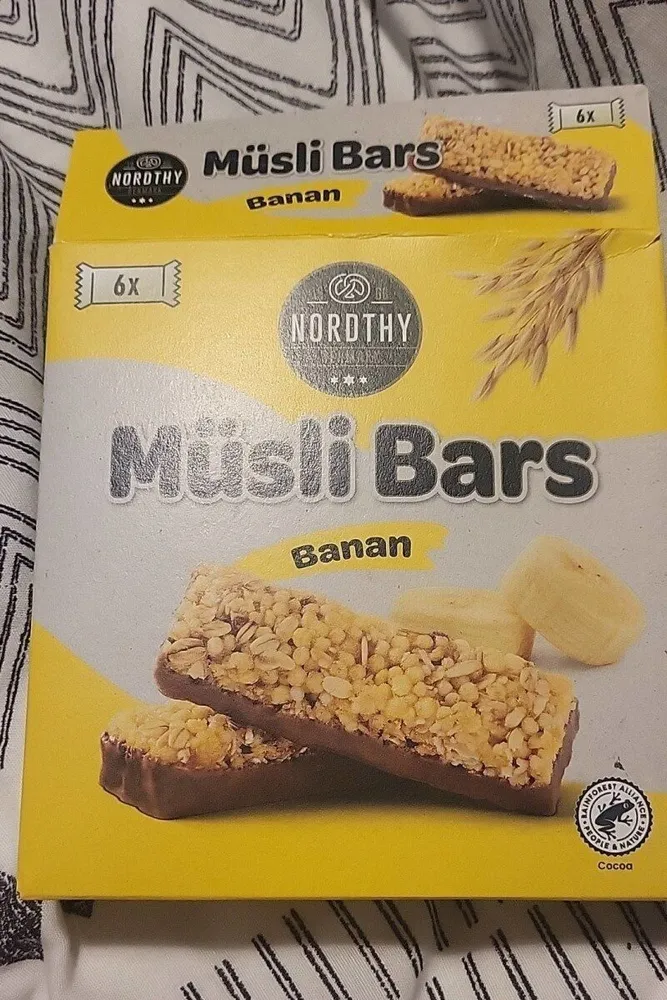 Müsli Bars banan