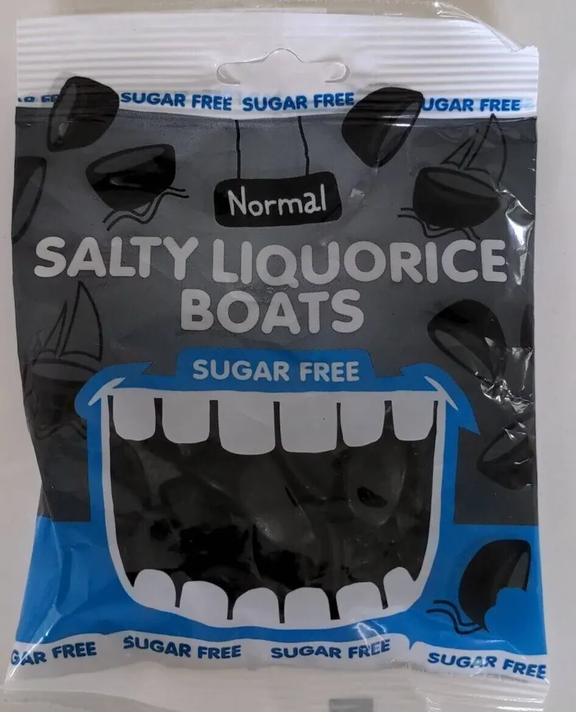 Salty liquorice boats