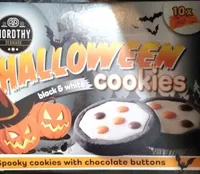 HALLOWEEN black & vite cookies