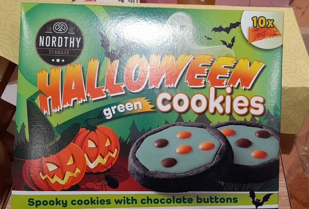 Halloween Green cookies