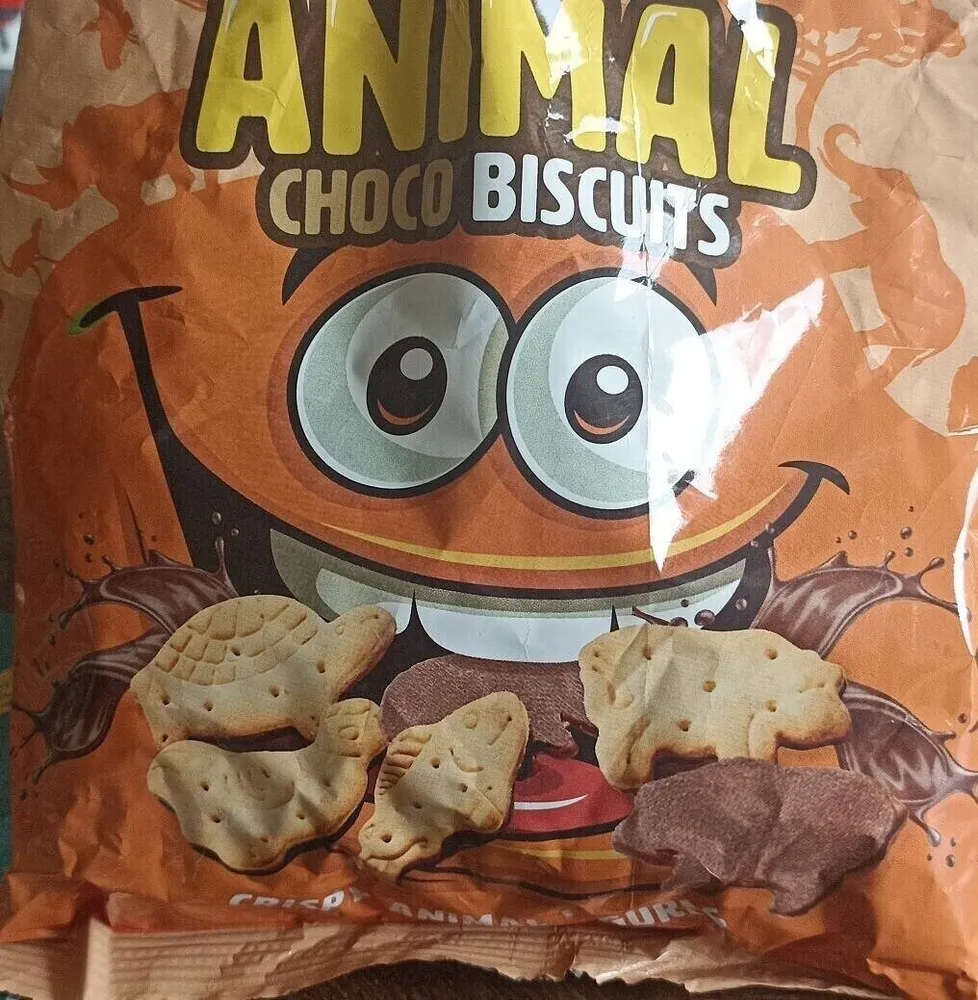 Animal choco biscuit