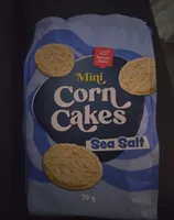 Mini corn cakes- Sea Salt