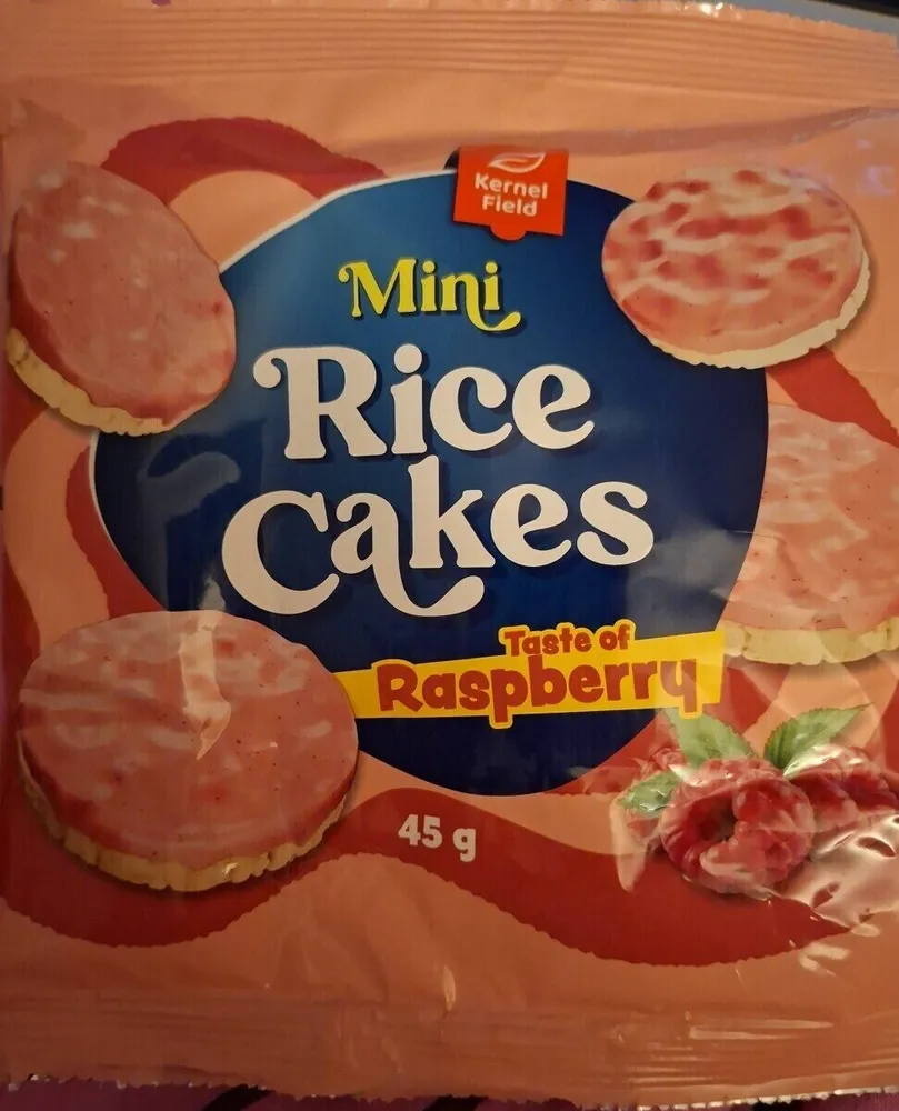 Mini Rice Cakes Raspberry