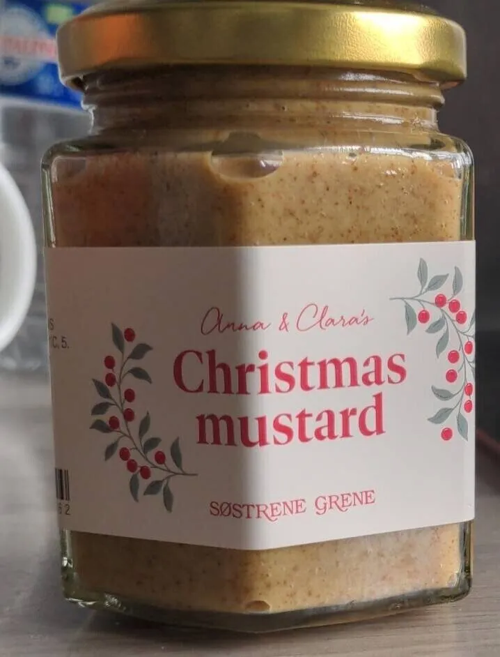 Christmas mustard