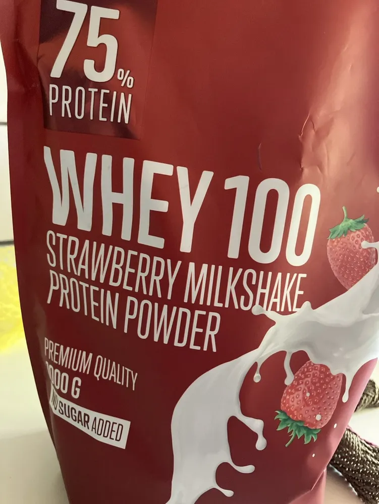 Whey 100 Strawberry Milkshake Protein Powder
