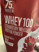 Whey 100 Strawberry Milkshake Protein Powder