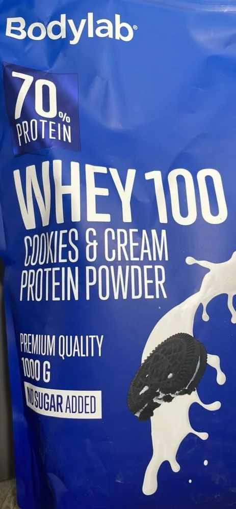 Whey 100 Cookies & Cream Protein Powder