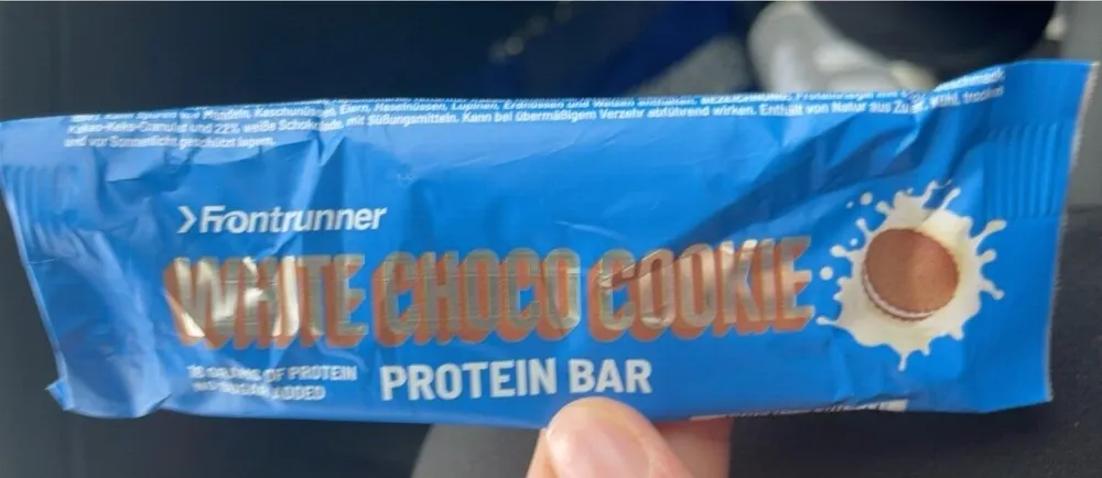 protein bar white choco cookie