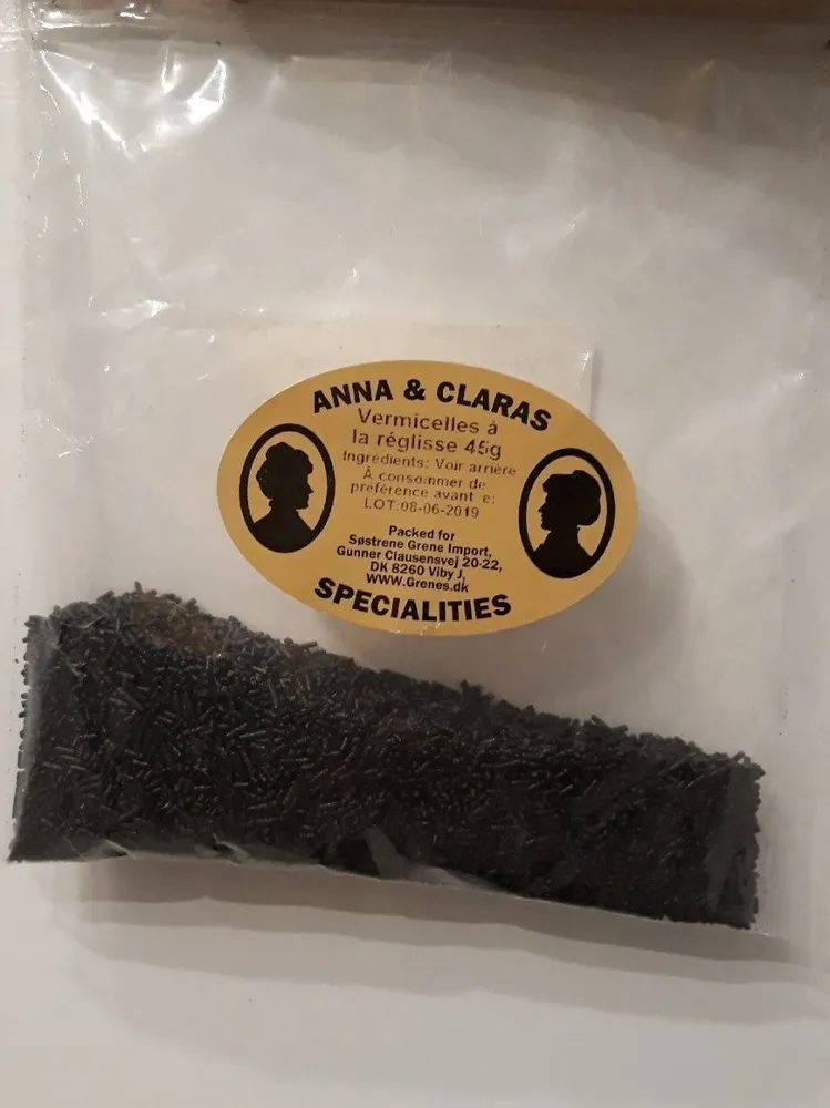 Vermicelles à la Réglisse