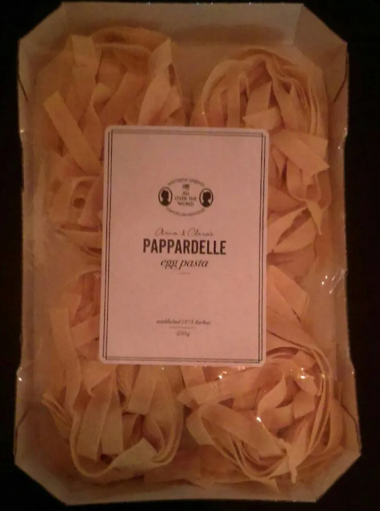 Pappardelle egg pasta