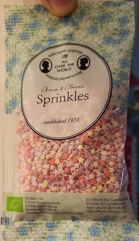 Sprinkles pink stars mini