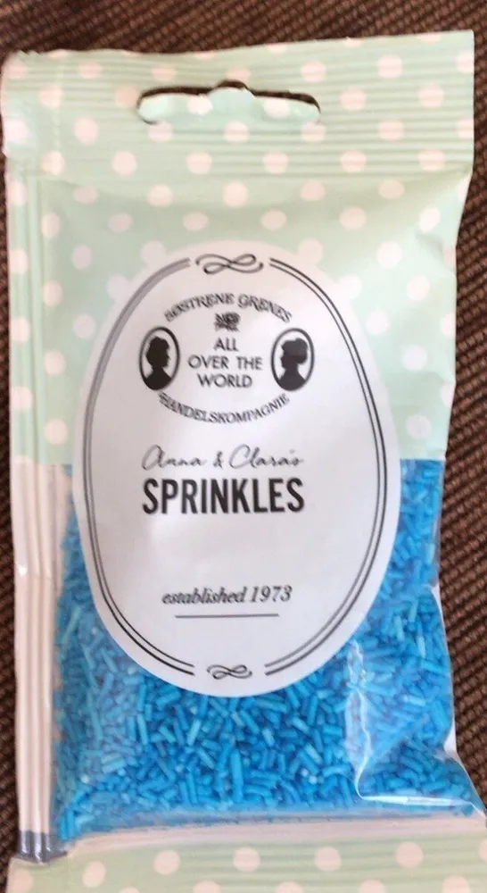Sprinkles blauw