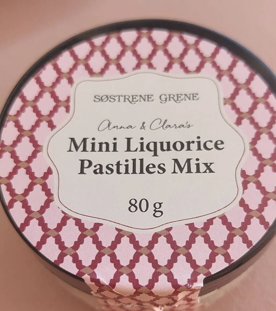 Mini liquorice  pastilles mix
