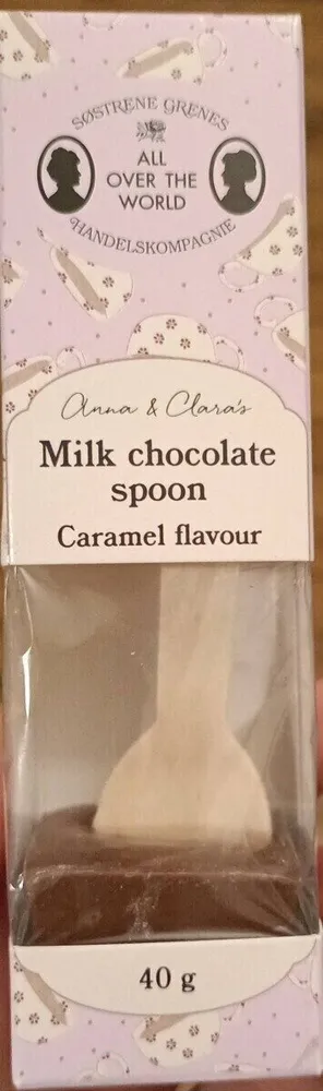 Chocolate spoon caramel