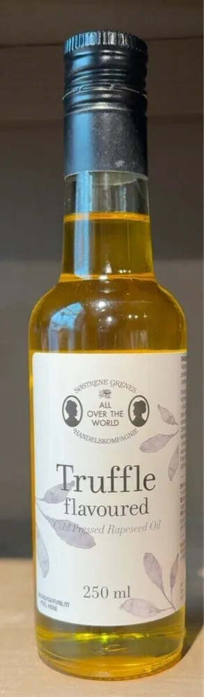 Truffel flavoured rapeseed oil
