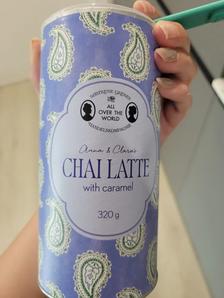 Chai Latte with Caramel