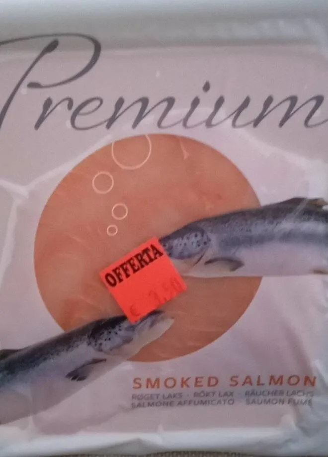 Salmone norvegese affumicato