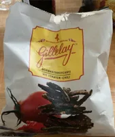 Schwarzbrotchips mit Tomaten-Chili