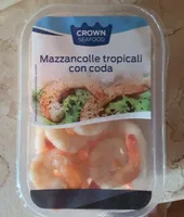 mazzancolle tropicali con coda