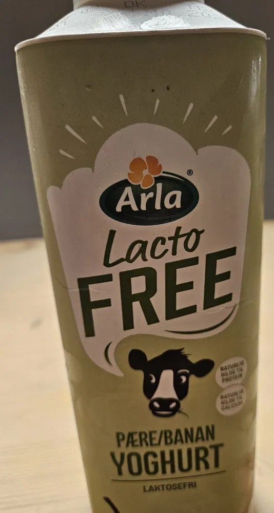 Arla Laktosefri Pære & Banan-yoghurt
