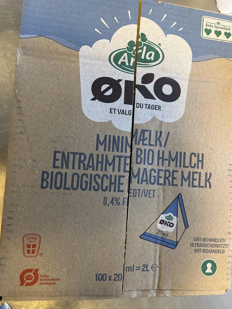 Øko Minimælk 0,4%