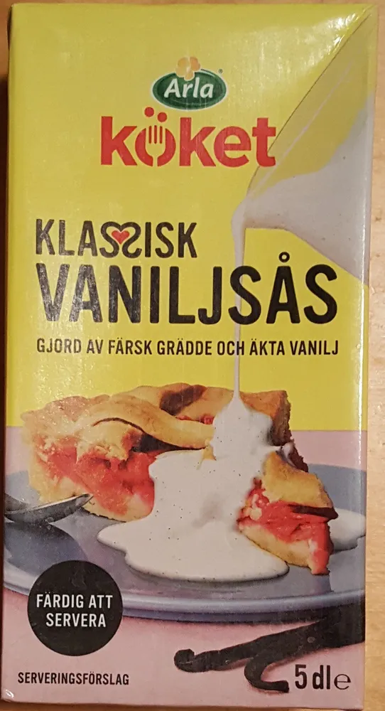 Klassisk Vaniljsås